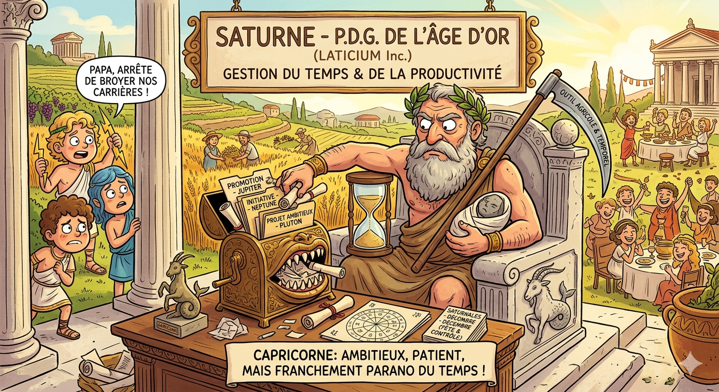 Saturne-et Capricorne